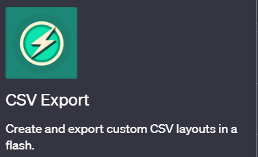 ChatGPTでCSVエクスポートができるプラグイン「CSV Export」