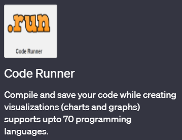 ChatGPTでコードを実行するプラグイン「Code Runner」の使い方
