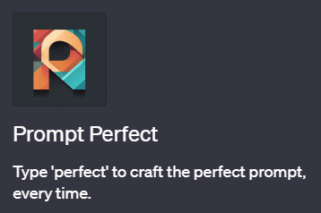 ChatGptのプロンプトが分からなくても大丈夫！Prompt Perfectで誰でも完璧なプロンプト！
