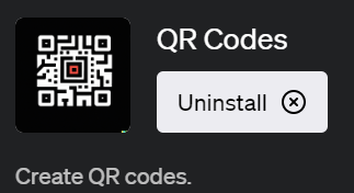 ChatGPTでQRコードを生成できるプラグイン「QR Codes(キューアールコード)」の使い方