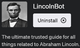 ChatGPTでアブラハム・リンカーンに関する情報を深堀りできるプラグイン「LincolnBot(リンカーンボット)」の全てを解説