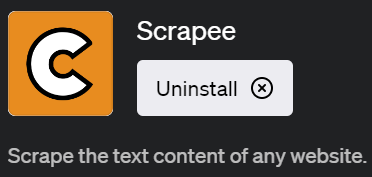 ChatGPTでウェブスクレイピングが可能なプラグイン「Scrapee(スクレイピー)」の使い方