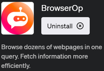ChatGPTでウェブ操作が可能なプラグイン「BrowserOp(ブラウザオプ)」の使い方