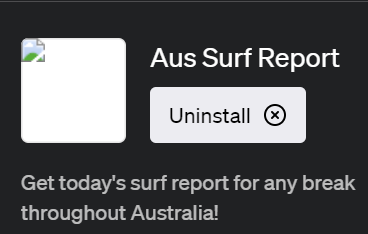 ChatGPTでオーストラリアのサーフィン情報を取得できるプラグイン「Aus Surf Report（オース・サーフ・レポート）」の詳細解説
