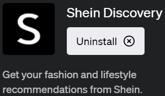 ChatGPTでショッピングが楽になるプラグイン「Shein Discovery(シェインディスカバリー)」の使い方