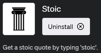 ChatGPTでストイックな引用が得られるプラグイン「Stoic(ストイック)」の全て