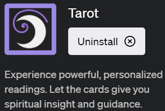 ChatGPTでタロット占いが可能なプラグイン「Tarot(タロット)」の使い方