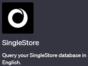 ChatGPTでデータベース操作が可能になるプラグイン「SingleStore(シングルストア)」の使い方