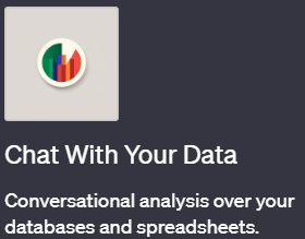 ChatGPTでデータ分析が可能なプラグイン「Chat With Your Data（チャット・ウィズ・ユア・データ）」の使い方