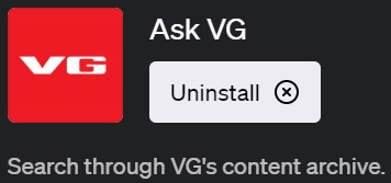ChatGPTでノルウェーの情報を手に入れるプラグイン「Ask VG(アスク・ブイ・ジー)」の使い方