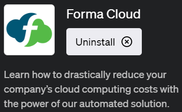 ChatGPTでビジネス最適化が可能なプラグイン「Forma Cloud（フォルマ クラウド）」の使い方