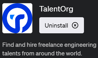 ChatGPTでフリーランスの才能を見つけるプラグイン「TalentOrg(タレントオルグ)」の使い方