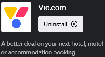 ChatGPTでホテル検索が可能なプラグイン「Vio.com(ヴィオ・ドットコム)」の使い方