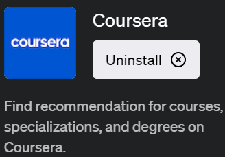 ChatGPTで学習が進むプラグイン「Coursera(クーセラ)」の使い方