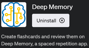 ChatGPTで学習を効率化するプラグイン「Deep Memory(ディープメモリー)」の使い方