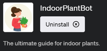 ChatGPTで室内植物のケアが楽になるプラグイン「IndoorPlantBot(インドアプラントボット)」の全て