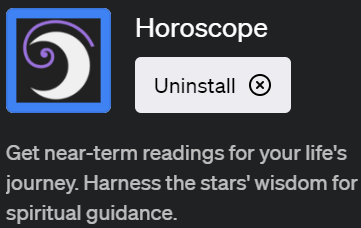 ChatGPTで星座占いが可能なプラグイン「Horoscope(ホロスコープ)」の使い方