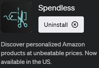 ChatGPTで最適な価格を見つけるプラグイン「Spendless(スペンドレス)」の使い方
