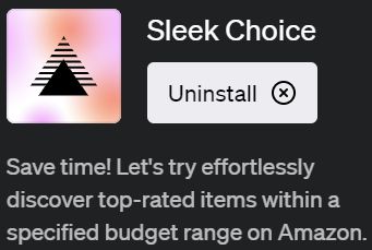 ChatGPTで最適な商品選択ができるプラグイン「Sleek Choice(スリーク・チョイス)」の使い方