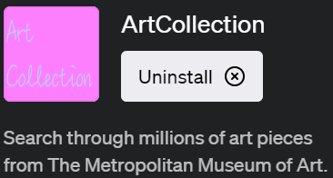 ChatGPTで美術作品を探索できるプラグイン「ArtCollection(アートコレクション)」の全てを解説