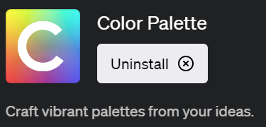 ChatGPTで色彩を自在に操るプラグイン「Color Palette(カラーパレット)」の全てを解説