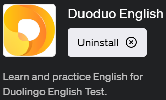 ChatGPTで英語学習が可能なプラグイン「Duoduo English(デュオデュオ・イングリッシュ)」の使い方