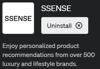ChatGPTで豪華なファッションアイテムを見つけるプラグイン「SSENSE(エスセンス)」の使い方