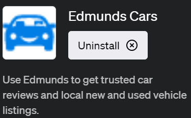 ChatGPTで車の情報を手に入れるプラグイン「Edmunds Cars(エドマンズ・カーズ)」の全てを解説