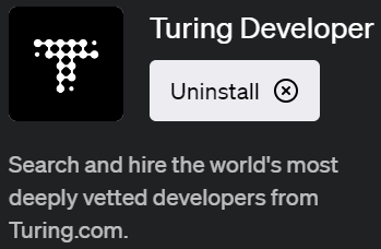 ChatGPTで開発者を探せるプラグイン「Turing Developer(チューリングデベロッパー)」の全てを解説