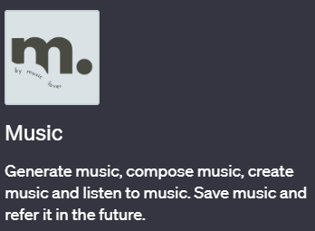ChatGPTで音楽生成が可能なプラグイン「Music(ミュージック)」の全機能と使い方を徹底解説