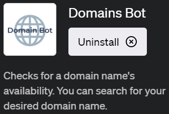 ChatGPTと共にドメイン検索が可能なプラグイン「Domains Bot(ドメインズ・ボット)」の全てを解説します