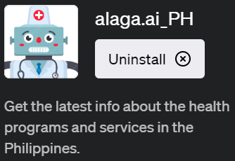 ChatGPTと連携可能なフィリピンの健康情報プラグイン「alaga.ai_PH（アラガ・エーアイ・ピーエイチ）」の全てを解説