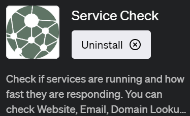 ChatGPTを活用したネットワーク監視が可能なプラグイン「Service Check(サービスチェック)」の全てを解説