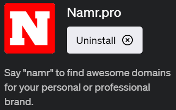 ChatGPTプラグイン「Namr.pro(ナマープロ)」でブランドネーミングと市場分析を一瞬で