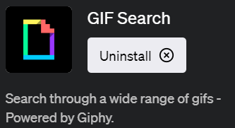 ChatGPTでGIFを検索できるプラグイン「GIF Search(ジフ・サーチ)」の使い方