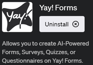 ChatGPTでアンケートやクイズを作成できるプラグイン「Yay! Forms（ヤイ! フォームズ）」の使い方