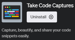 ChatGPTでコードキャプチャが簡単に取れるプラグイン「Take Code Captures(テイク・コード・キャプチャーズ)」の使い方