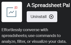 ChatGPTでスプレッドシート操作ができるプラグイン「A Spreadsheet Pal(ア・スプレッドシート・パル)」の使い方