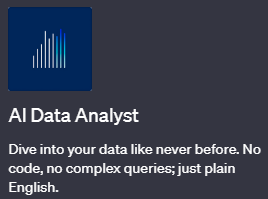 ChatGPTでデータ分析ができるプラグイン「AI Data Analyst(エーアイ データ アナリスト)」の使い方