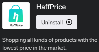 ChatGPTで効率的な価格比較ができるプラグイン「HaffPrice(ハフプライス)」の使い方