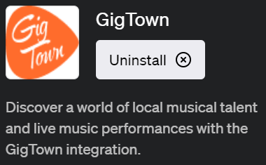 ChatGPTで地元の音楽シーンを探索できるプラグイン「GigTown（ギグタウン）」の使い方