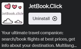 ChatGPTで旅行の手配ができるプラグイン「JetBook.Click(ジェットブック・クリック)」の使い方