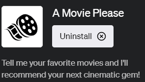 ChatGPTで映画のおすすめができるプラグイン「A Movie Please(ア ムービー プリーズ)」の使い方