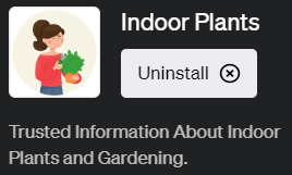 ChatGPTで植物のケアができるプラグイン「Indoor Plants(インドア・プランツ)」の使い方