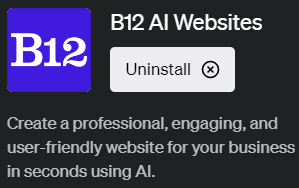 ChatGPTで簡単にウェブサイトを作成できるプラグイン「B12 AI Websites(ビートゥエルブ・エーアイ・ウェブサイツ)」の使い方