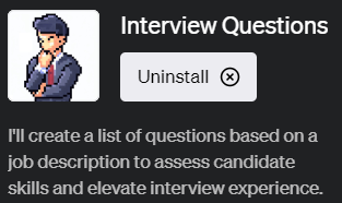 ChatGPTで面接の質問を自動生成できるプラグイン「Interview Questions(インタビュー・クエスチョンズ)」の使い方